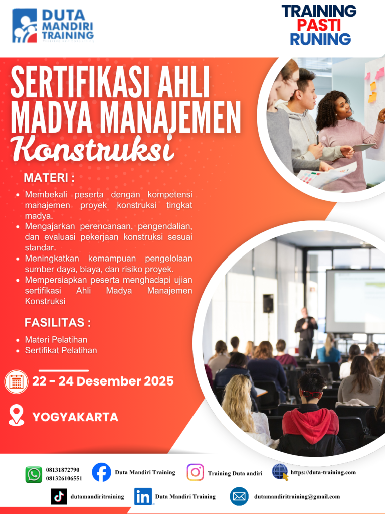 Pelatihan Ahli Madya Pemeriksa Kelayakan Fungsi Mekanikal Bangunan - image