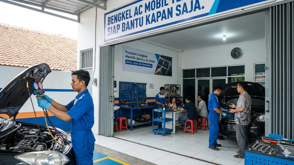 Bengkel AC Mobil Terdekat yang Siap Bantu Kapan Saja: Panduan Lengkap Memilih Service AC Mobil Aman, Jujur, dan Berkualitas