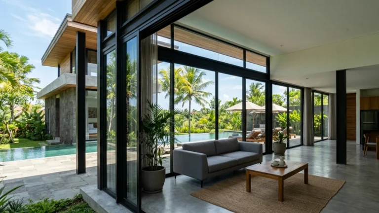 kaca film untuk mengurangi panas matahari pada bangunan